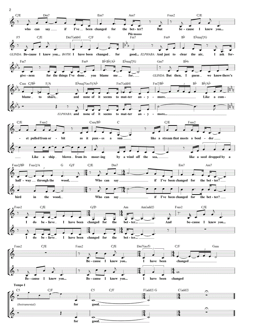 Sheet Music